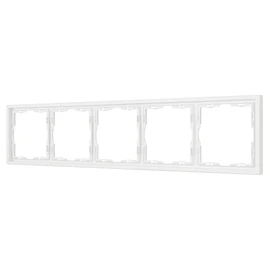 Фото #1 товара Рамка пластиковая FRM-NOBE-SFPL-5-WH (Arlight, -)