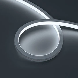 Фото #1 товара Светодиодная лента герметичная MOONLIGHT-PRO-TOP-X320-13x12mm 48V White6000 (9.6 W/m, IP67, 30m, wire x2) (Arlight, Вывод боковой, 7 лет)