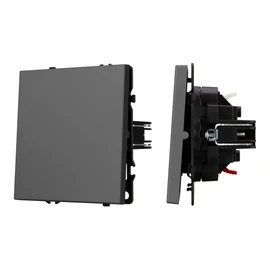 Фото #1 товара Механизм выключателя одноклавишный непроходной SWT-NOBE-MK01-SFPL-GR (230V, 10A) (Arlight, -)