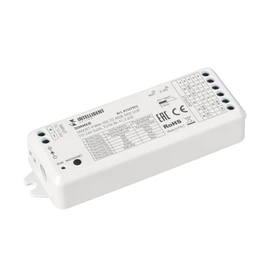 Фото #1 товара INTELLIGENT ARLIGHT Диммер SMART-PWM-105-72-RGB-MIX-SUF (12-24V, 5x3A, TUYA Wi-Fi, 2.4G) (IARL, IP20 Пластик, 5 лет)