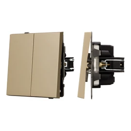 Фото #1 товара Механизм выключателя управления шторами SWT-TENDO-MKR2-SFPL-GD (230V, 10A) (Arlight, -)