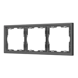 Фото #1 товара Рамка пластиковая FRM-NOBE-SFPL-3-GR (Arlight, -)