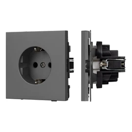 Фото #1 товара Механизм электрической розетки SCT-TENDO-MEU1-SFPL-GR (230V, 16A) (Arlight, -)