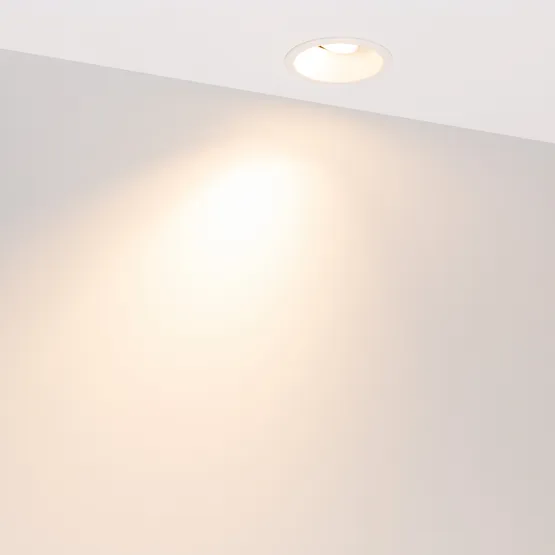 Фото #5 товара Светильник MS-FLOW-BUILT-R85-12W Warm3000 (BK, 55 deg, 230V) (Arlight, IP20 Металл, 5 лет)