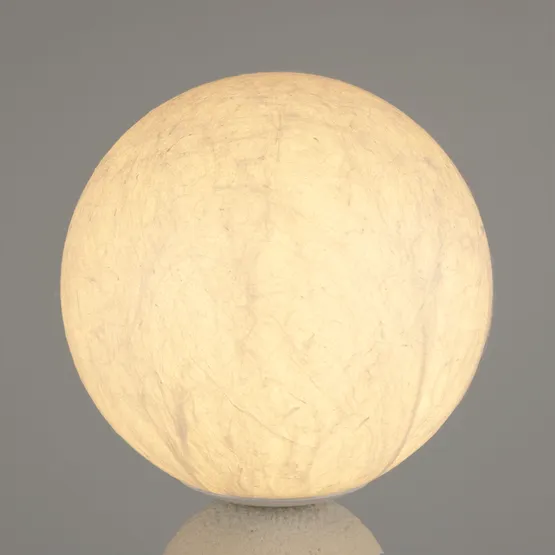 Фото #3 товара Светильник SP-SILKA-TAB-R150-6W Warm2700 (WH, 330 deg, 230V, TOUCH-DIM) (Arlight, IP20, Натуральный шелк, 3 года)