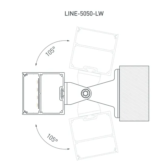 Фото #5 товара Профиль SL-LINE-5050-LW-3000 WHITE (Arlight, Алюминий)