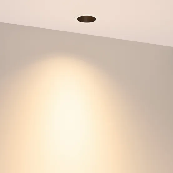 Фото #5 товара Светильник MS-ATLAS-BUILT-R58-10W Warm3000 (WH-BK, 35 deg, 230V) (Arlight, IP20 Металл, 5 лет)