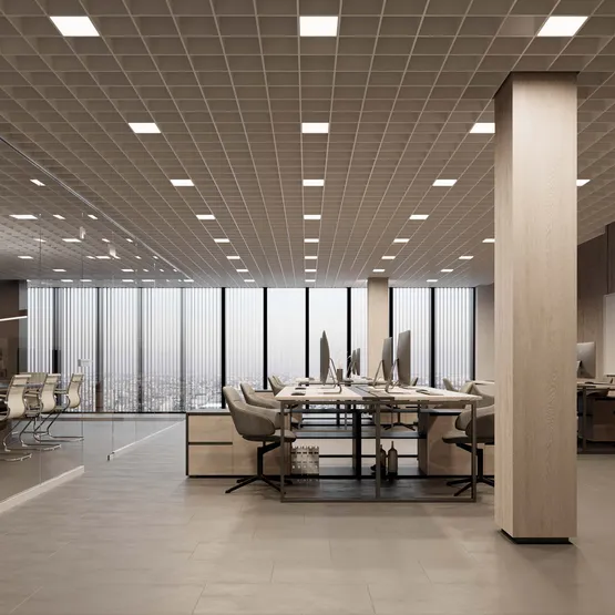 Фото #4 товара Светильник DL-GRIGLIATO-S190x190-24W Warm3000 (GR, 100 deg, 230) (Arlight, IP40 Металл, 5 лет)