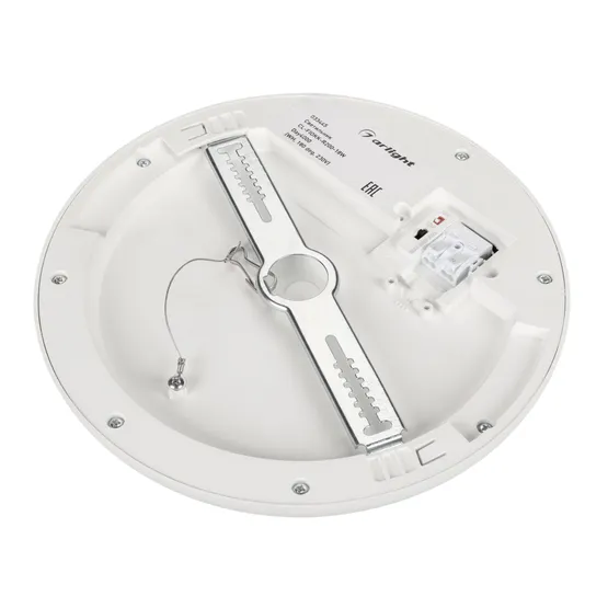 Фото #2 товара Светильник CL-FIOKK-R180-12W Day4000-MIX (WH, 120 deg, 230V) (Arlight, IP44 Пластик, 3 года)