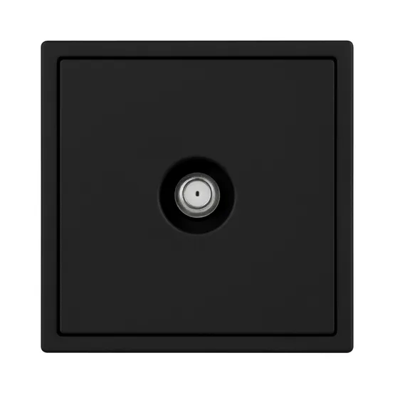 Фото #4 товара Механизм спутниковой розетки SCT-NOBE-MST1-SFPL-BK (SAT) (Arlight, Черный оникс)