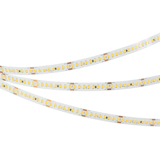 Фото #4 товара Светодиодная лента RT-A192-10mm 24V Warm3500 (17.6 W/m, IP20, 2835, 5m) (Arlight, высок.эфф.150 лм/Вт)