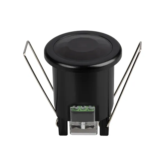 Фото #1 товара Датчик движения NAVE-PIR-BUILT-R50-400W-BK (230V, 1.7A, MINI, IP20) (Arlight, Пластик, 5 лет)