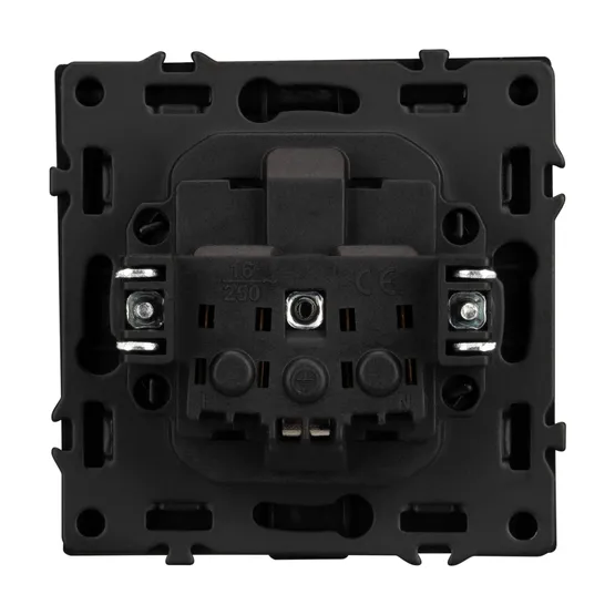 Фото #2 товара Механизм розетки влагозащищённый SCT-NOBE-MCP-SFPL-GR (230V, 16A) (Arlight, -)