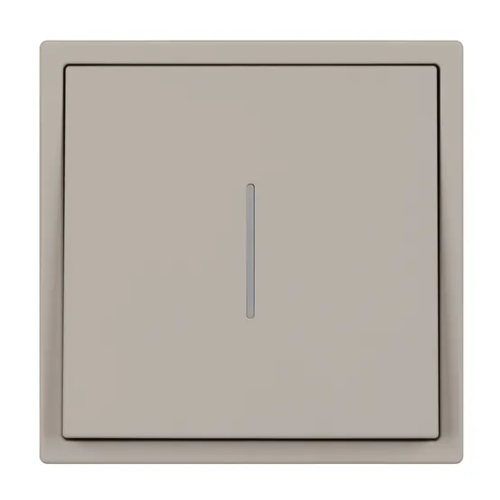 Фото #4 товара Механизм выключателя одноклавишный непроходной LED SWT-NOBE-MK01-SFPL-L-CA (230V, 10A) (Arlight, Кашемир)