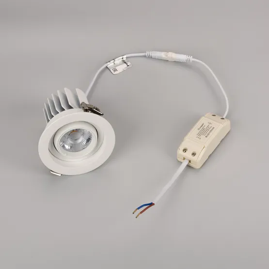 Фото #2 товара Светильник MS-VORTEX-BUILT-R90-12W Day4000 (WH-WH, 20 deg, 230V) (Arlight, IP20 Металл, 5 лет)