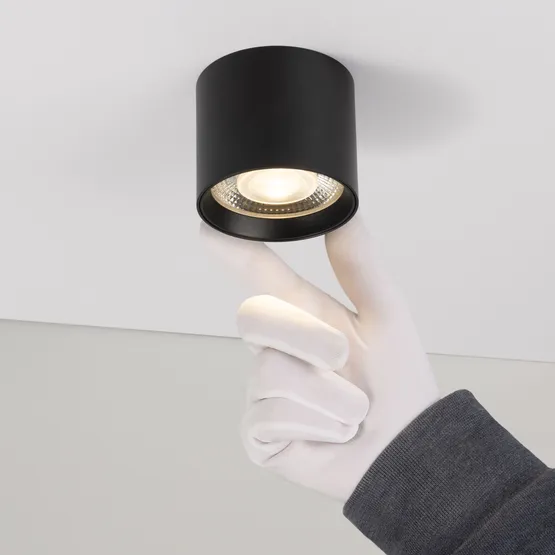 Фото #4 товара Светильник SP-DICE-R77-10W Day4000 (BK, 24 deg, 230V) (Arlight, IP54 Металл, 5 лет)