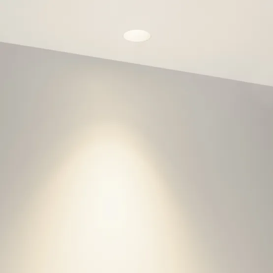 Фото #4 товара Светильник MS-INVISIO-TRIMLESS-R55-15W Day4000 (WH-WH, 36 deg, 230V) (Arlight, IP54 Металл, 5 лет)