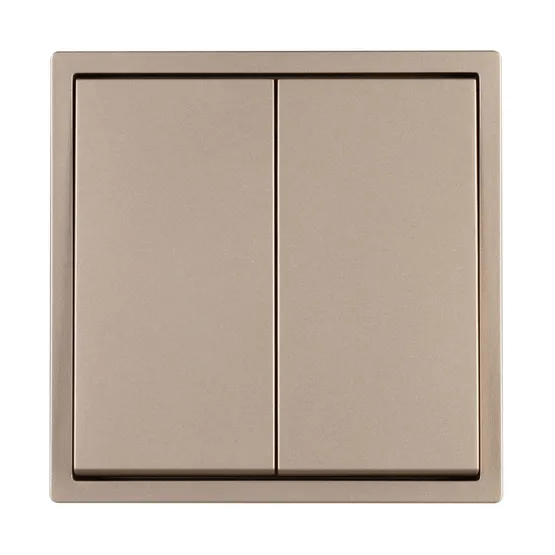 Фото #2 товара Механизм выключателя управления шторами SWT-TENDO-MKR2-PL-GD (230V, 10A) (Arlight, Песочный)