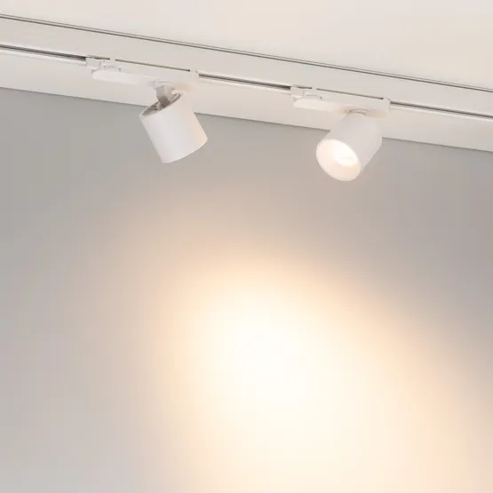 Фото #2 товара Светильник LGD-DYKE-4TR-R60-8W Warm3000 (WH, 20 deg, 230V, DALI) (Arlight, IP20 Металл, 5 лет)