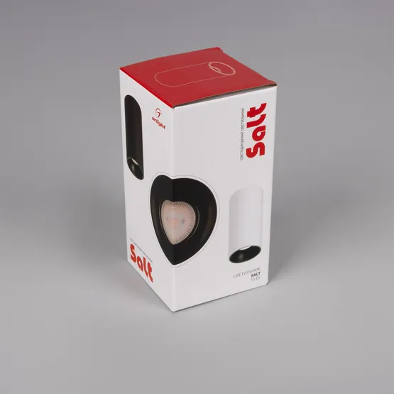 Фото #5 товара Светильник SP-SALT-R75-15W Warm3000 (WH-BK, 40 deg, 230V) (Arlight, IP54 Металл, 5 лет)