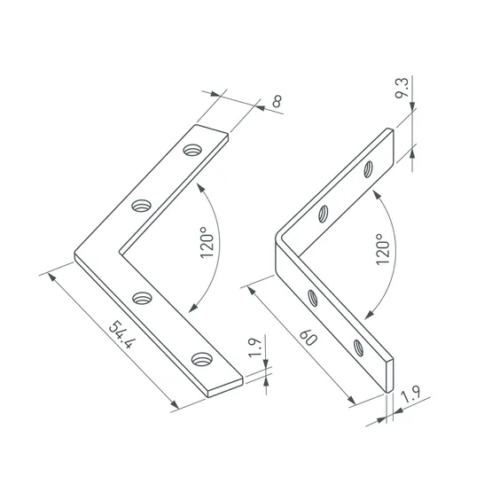 Фото #2 товара Соединитель профиля LINE-6070-L120 Set (Arlight, Металл)