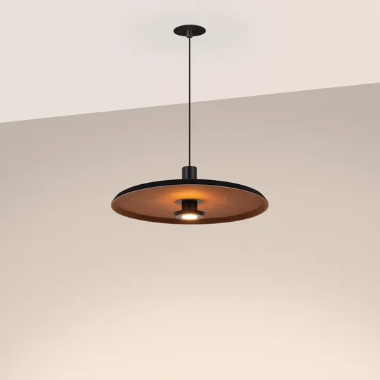 Фото #4 товара Светильник SP-KOTARO-R450-12W Warm3000 (BK-CF, 36 deg, 230V, TRIAC) (Arlight, IP20)