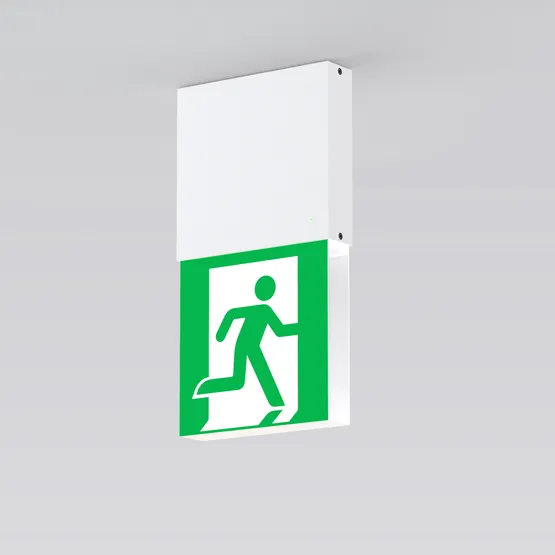 Фото #2 товара Световой указатель EMG-MARK-M-3H-WH (Arlight, IP40 Металл, 5 лет)