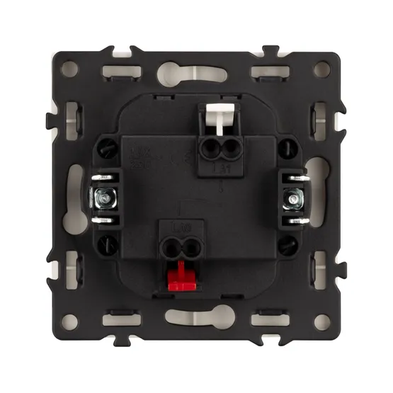 Фото #3 товара Механизм выключателя одноклавишный непроходной LED SWT-NOBE-MK01-SFPL-L-IS (230V, 10A) (Arlight, -)