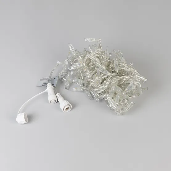 Фото #4 товара Светодиодная гирлянда ARD-STRING-CLASSIC-1000-CLEAR-100LED-PULSE Blue (230V, 7W) (Ardecoled, IP65)