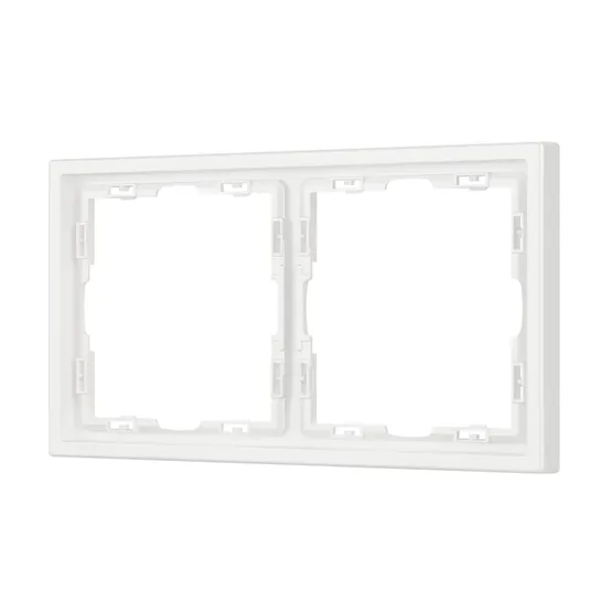 Фото #1 товара Рамка пластиковая FRM-NOBE-SFPL-2-WH (Arlight, -)