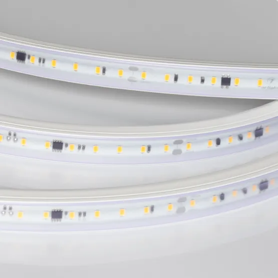 Фото #2 товара Светодиодная лента герметичная ARL-PV-A84-17mm 230V White6000 (14 W/m, IP65, FlickerFree, 50m) (Arlight, 5 лет)