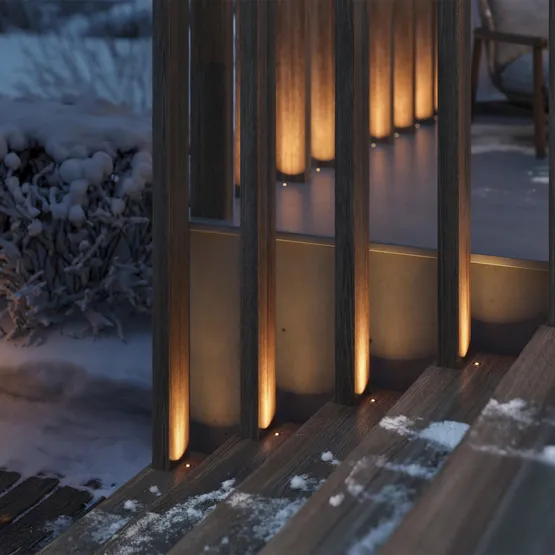 Фото #4 товара Светильник ART-PELURU-GROUND-R23-1W Warm3000 (GR, 100 deg, 24V) (Arlight, IP67 Металл, 3 года)