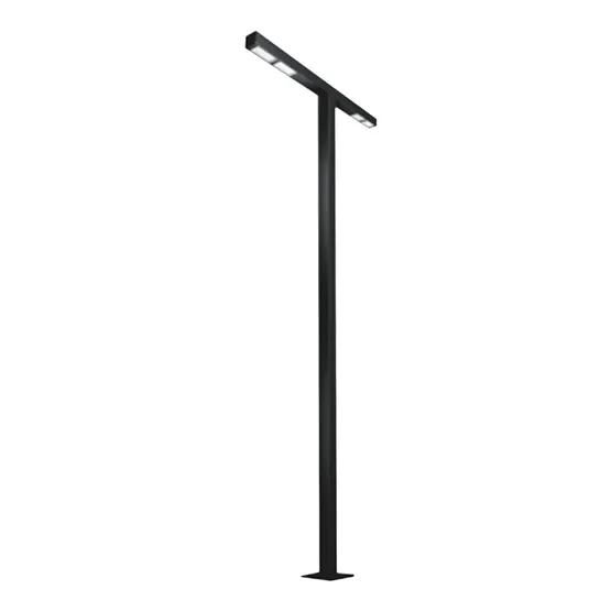 Фото #1 товара Опора OXOR-STER-T-2000x100x100-L4000-50W Warm3000 (BK, 230V) IP65 (Arlight, -)