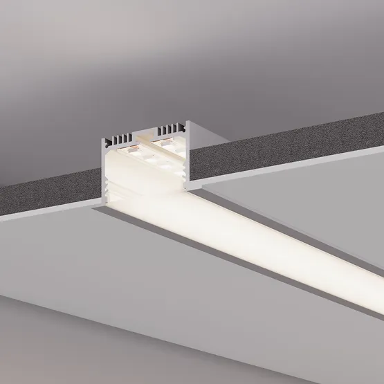 Фото #4 товара Профиль SL-LINIA62-F-3000 ANOD (BY) (Arlight, Алюминий)