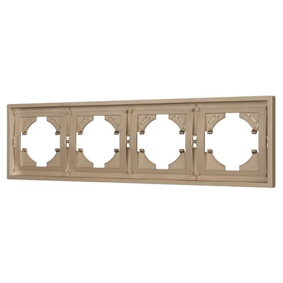 Фото #1 товара Рамка пластиковая FRM-TENDO-PL-4-GD (Arlight, -)