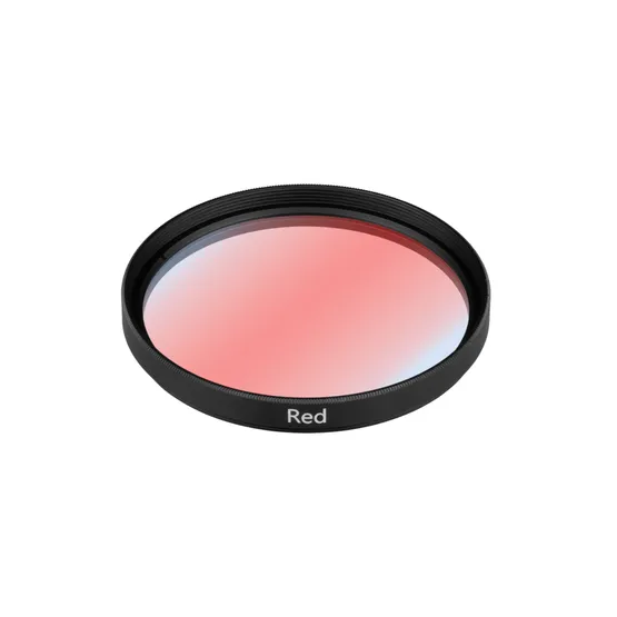 Фото #1 товара Светофильтр LGD-ARTIFACT-COLORFUL-FIX-ZOOM-R65 (BK-RD) (Arlight, Металл)