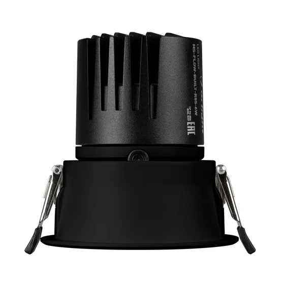Фото #2 товара Светильник MS-FLOW-BUILT-R85-12W Day4000 (BK, 38 deg, 230V) (Arlight, IP20 Металл, 5 лет)
