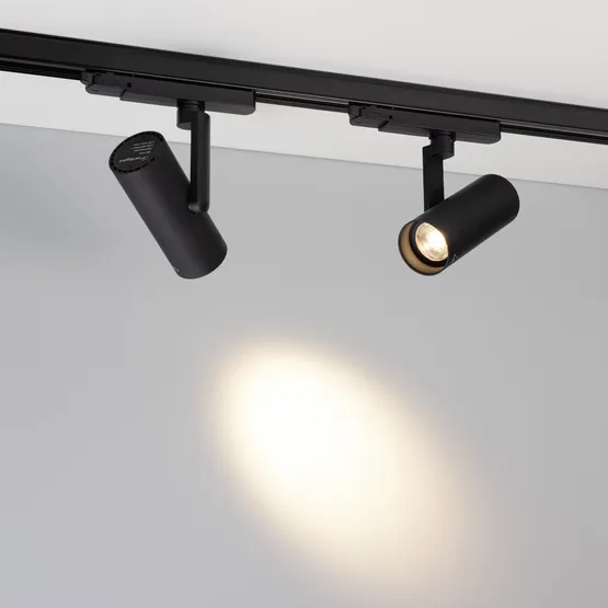 Фото #2 товара Светильник LGD-ARTIFACT-4TR-R65-18W Warm3000-MIX (BK, 20 deg., DALI, 230V) (Arlight, IP20 Металл, 5 лет)