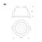 Минифото #5 товара Светильник MS-ALORA-BUILT-R140-12W Day4000-MIX (WH, 60 deg, TRIAC) (Arlight, IP54 Пластик, 3 года)