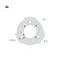 Минифото #6 товара Светильник LGD-SWAMP-BOLL-H500-7W Warm3000 (GR, 93 deg, 230V) (Arlight, IP65 Металл, 3 года)