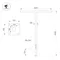 Минифото #2 товара Опора OXOR-STER-T-2000x100x100-L4000-50W Warm3000 (BK, 230V) IP65 (Arlight, -)