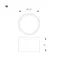 Минифото #7 товара Светильник SP-BISCOTTO-R120-12W Warm3300-MIX (BK-GD, 80 deg, 230V) (Arlight, IP54 Металл, 5 лет)