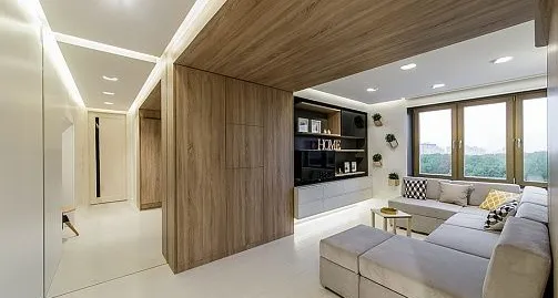 Гостиная с порталом