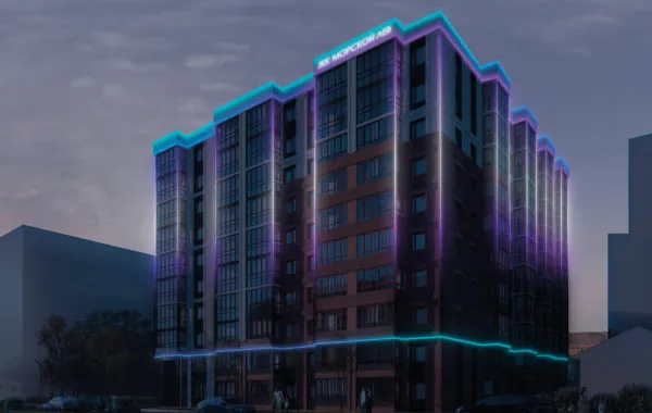 Динамические эффекты в освещении жилого комплекса